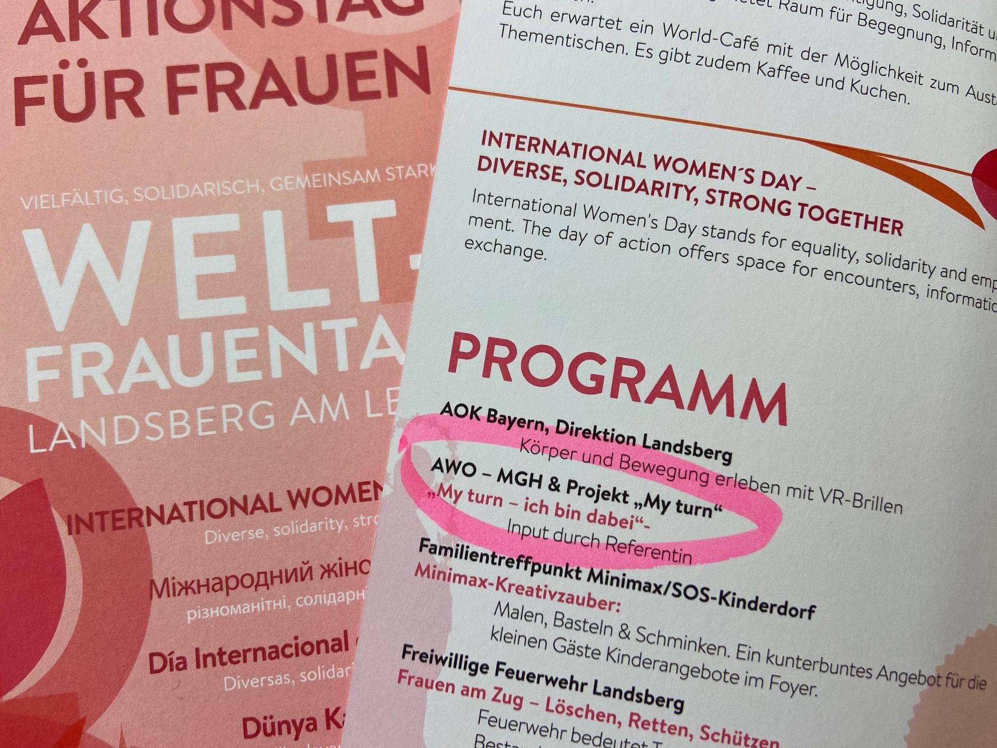 Weltfrauentagprogramm